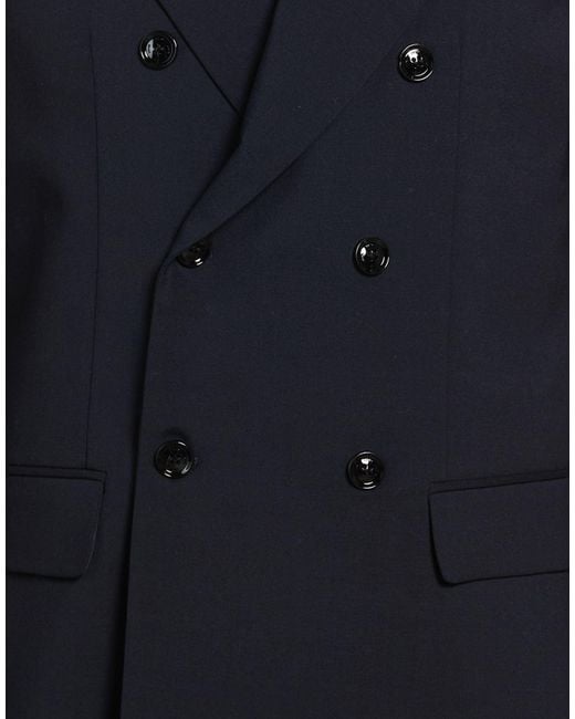 Liu Jo Blue Midnight Blazer Polyester, Wool, Elastane for men