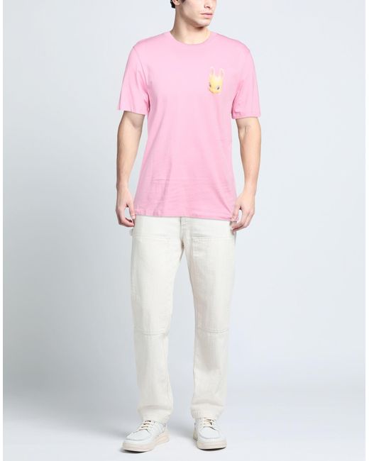 Sandro Pink T-shirt for men