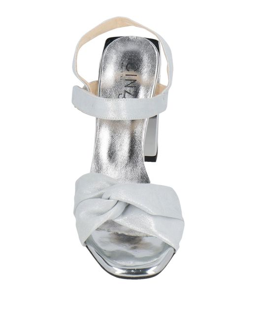 Cinzia Soft White Sandals