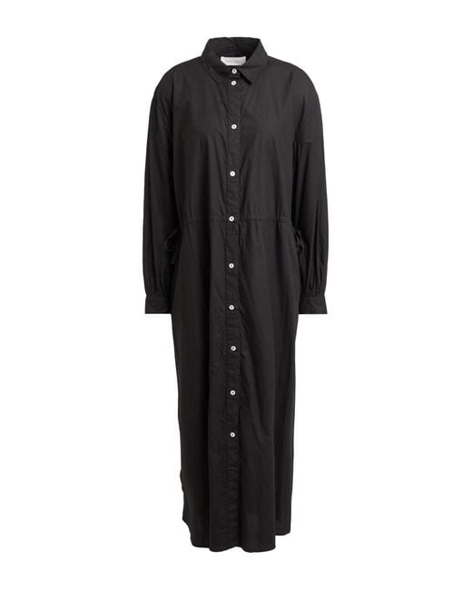 Skall Studio Black Midi-Kleid