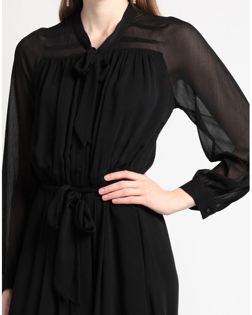 Emporio Armani Black Maxi Dress
