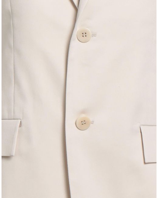 Calvin Klein Natural Blazer Cotton, Elastane for men