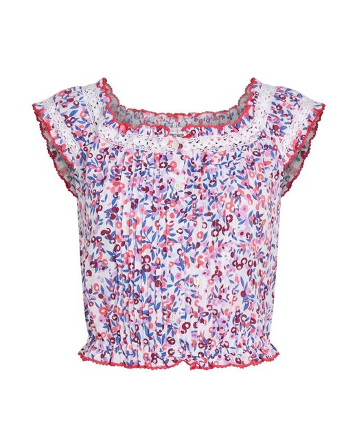Poupette Pink Lilac Top Cotton