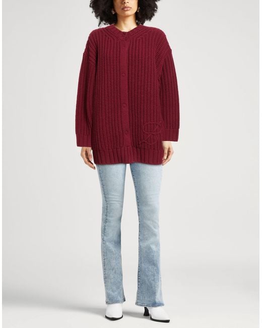 Blumarine Red Cardigan