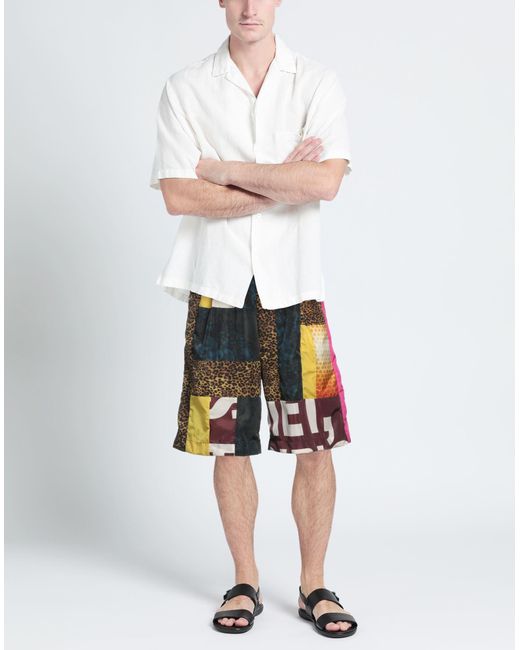 Dries Van Noten Red Shorts & Bermuda Shorts for men