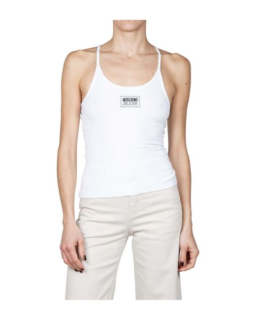 Moschino Jeans White Top