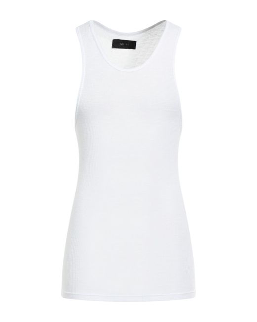 Amiri White Tank Top for men