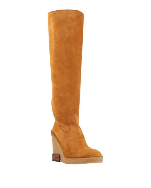 Tod's Brown Boot Leather