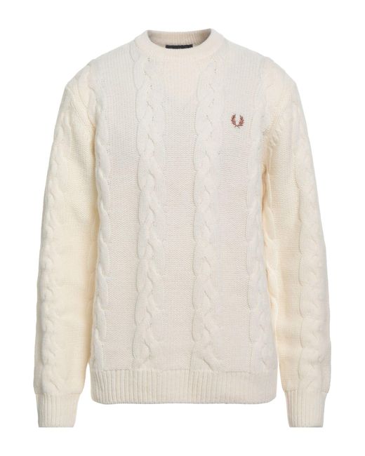 Fred Perry Pullover in White für Herren
