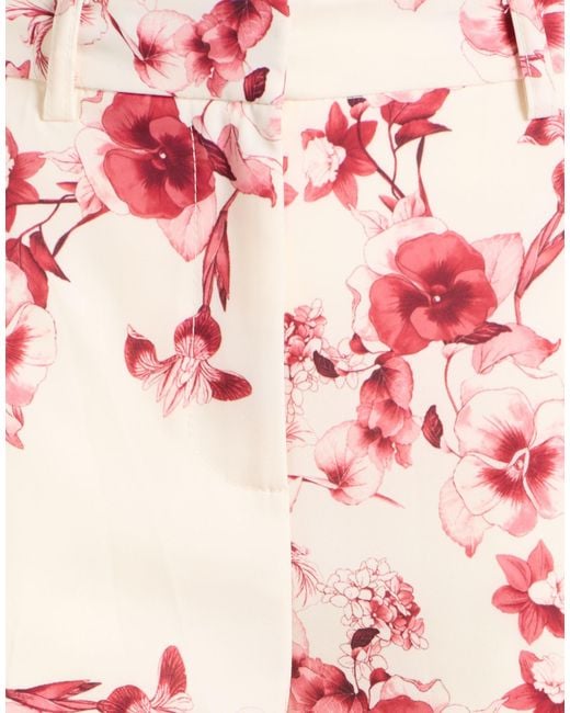 Imperial Pink Ivory Pants Polyester, Elastane