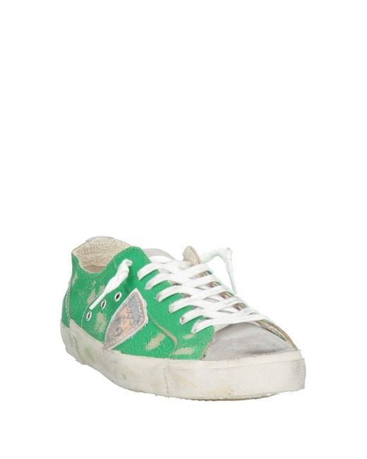 Philippe Model Green Prsx Sneakers Leather for men