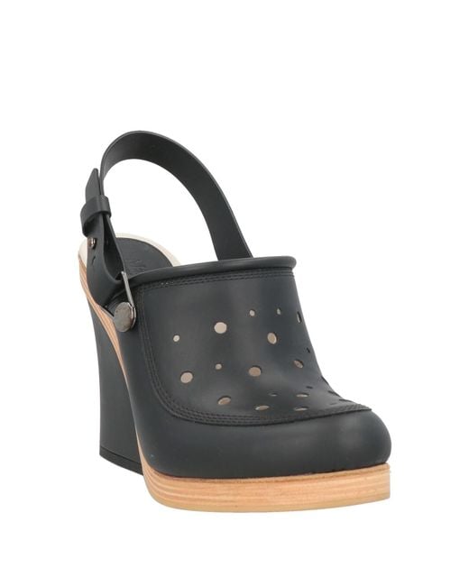 Max Mara Black Pumps Leather