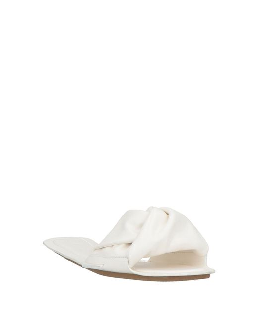 Rodo White Sandals