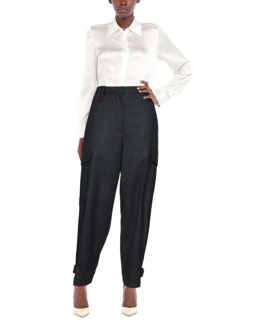 PT Torino Blue Pants Virgin Wool, Polyamide, Elastane