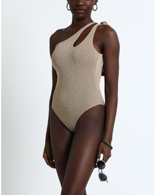 Circus Hotel Natural One-piece Swimsuit