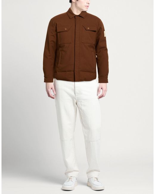AFTER LABEL Brown Puffers for men