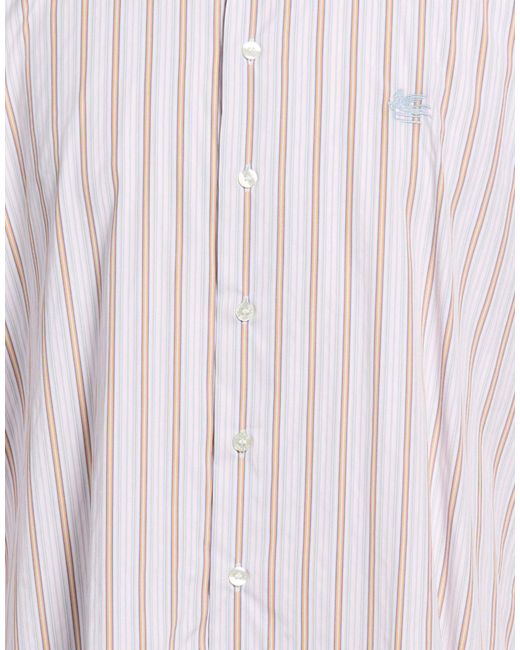 Etro White Shirt Cotton for men