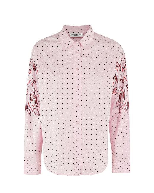Essentiel Antwerp Pink Hemd