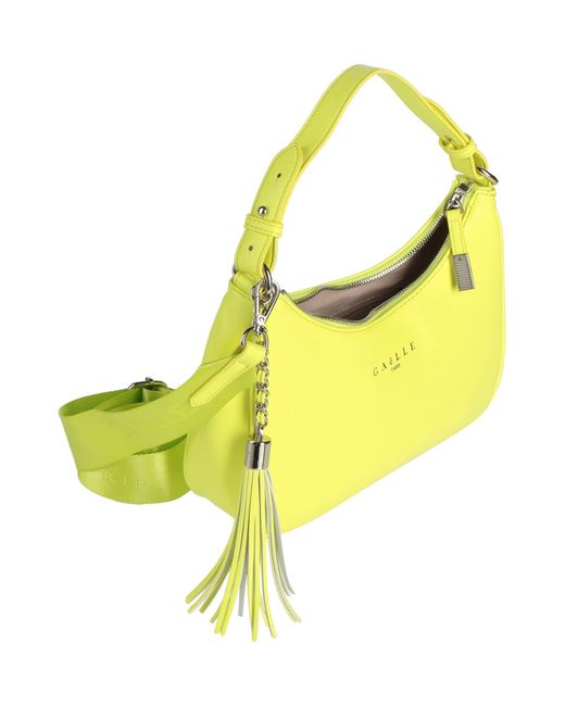 Gaelle Paris Yellow Handbag