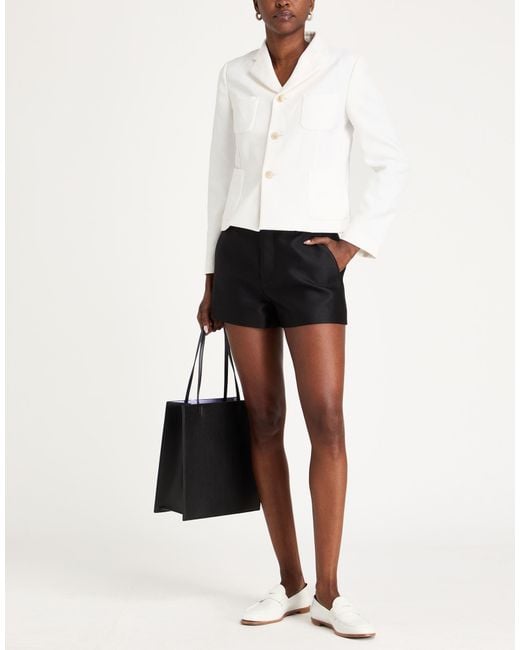 Comme des Garçons White Blazer