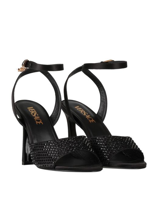Versace Black Sandals
