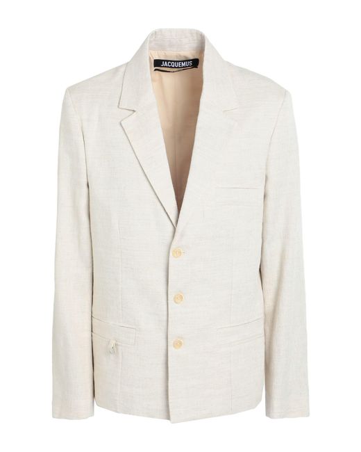 Jacquemus White Blazer for men