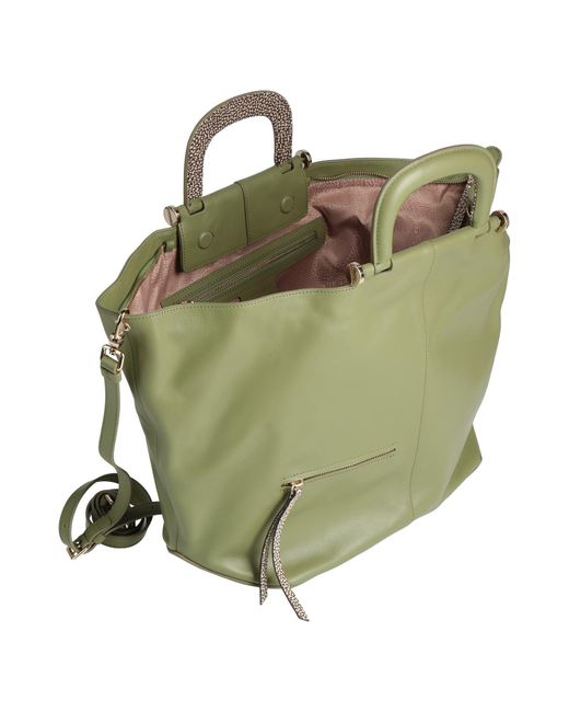 Borsa A Mano di Borbonese in Green