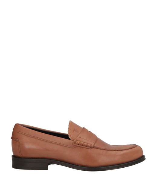 Tod's Brown Light Loafers Soft Leather for men