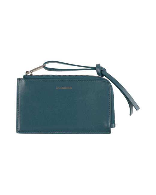 Jil Sander Blue Cardholder for men