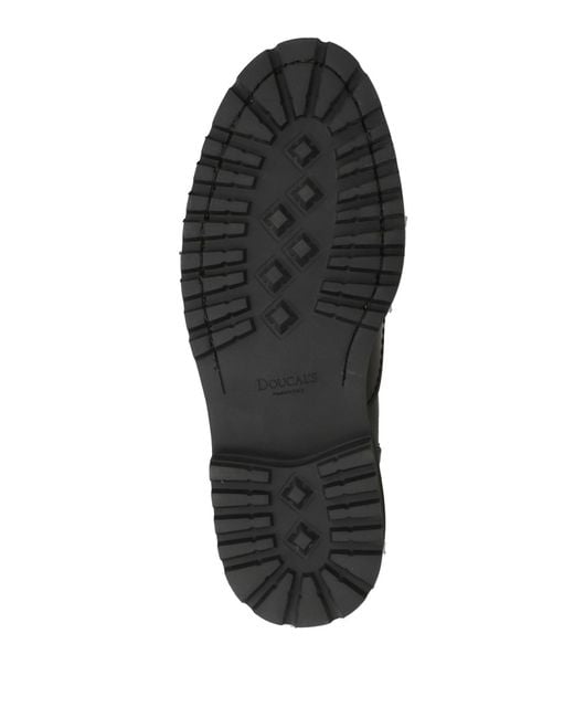 Doucal's Black Ankle Boots for men