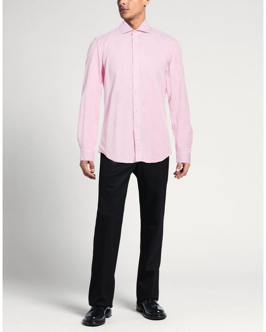 Ghirardelli Pink Shirt for men