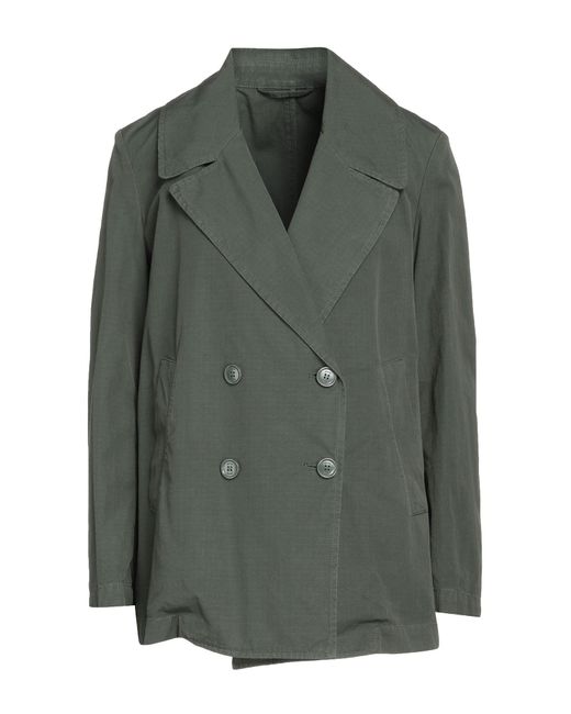 Paltò Green Overcoat & Trench Coat