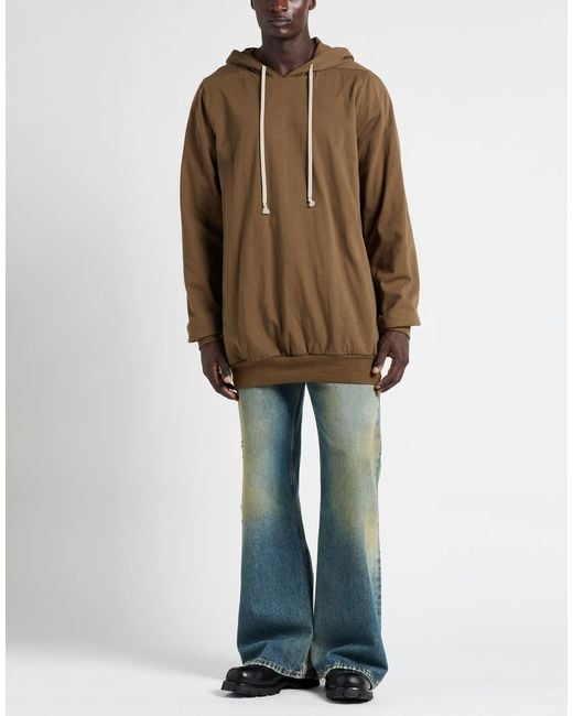 Rick Owens Brown Sweatshirt for men
