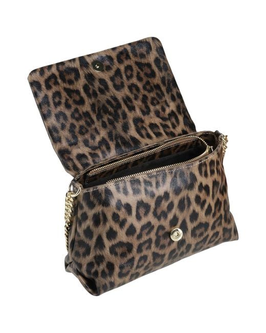 Marc Ellis Black Sand Cross-Body Bag Leather