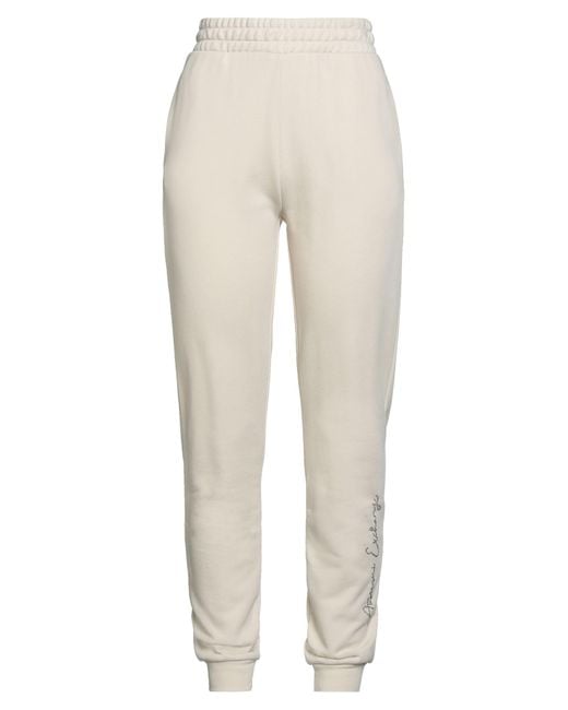 ARMANI EXCHANGE Natural Pants Cotton, Polyester