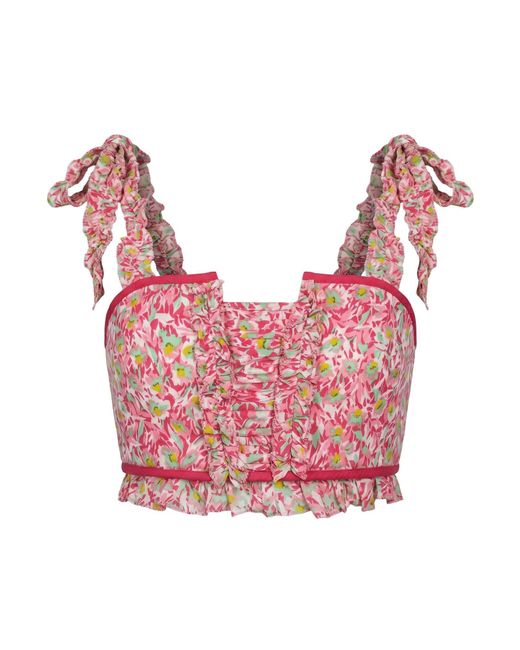 Poupette Pink Top Viscose