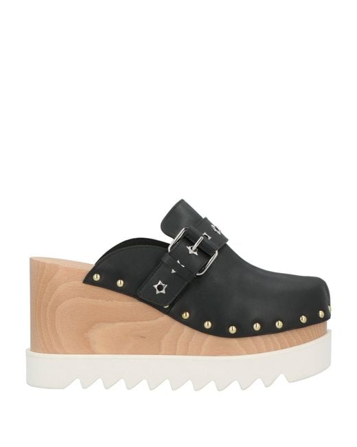 Stella McCartney Black Mules & Clogs