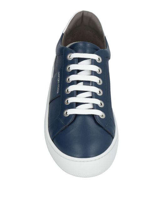Sergio Rossi Blue Trainers for men