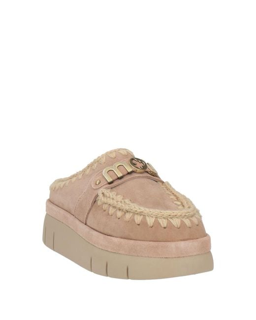 Mou Pink Mules & Clogs