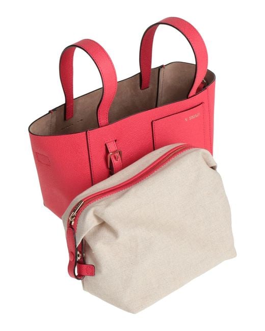Valextra Pink Handbags