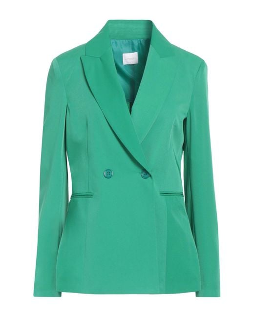 .., merci italia Green Blazer