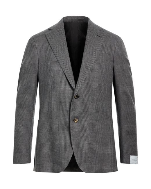 Caruso Gray Blazer for men