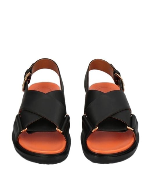 Marni Black Sandals