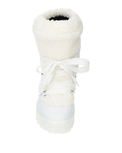 Mackage White Ankle Boots