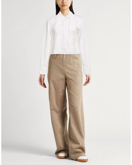 Sportmax White Jacket Cotton