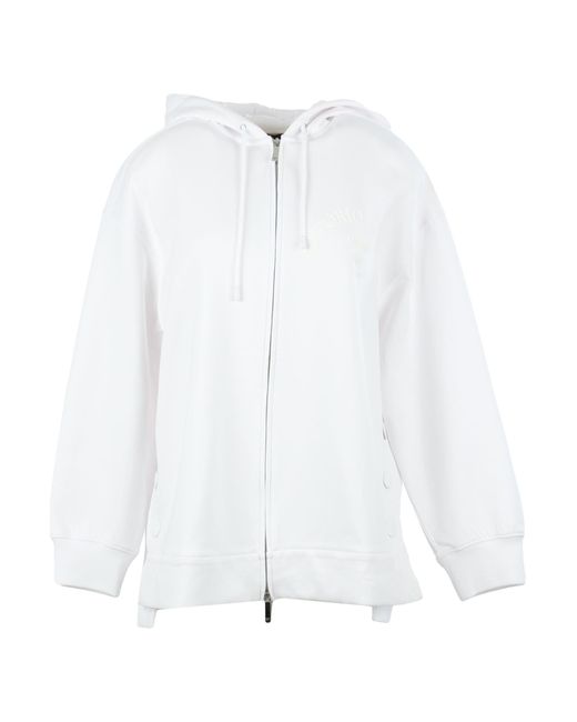 Ladies white sweatshirt jacket new arrivals