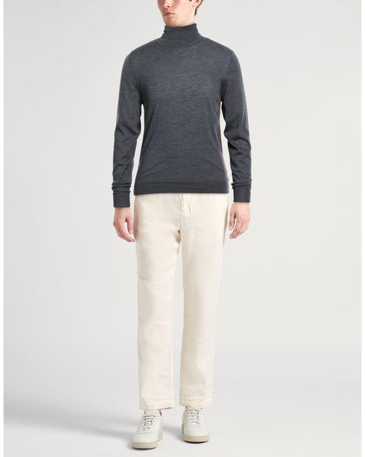 Aspesi Blue Turtlenecks for men