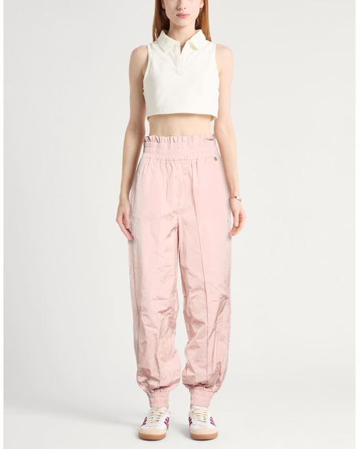 Versace Jeans Couture Pink Pants Polyester