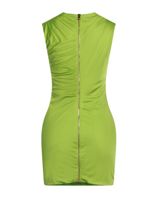 Versace Green Mini Dress