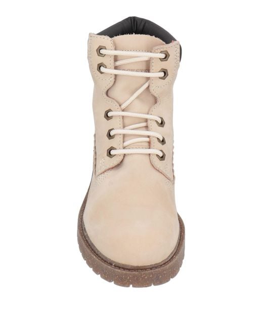 Docksteps Natural Ankle Boots Leather